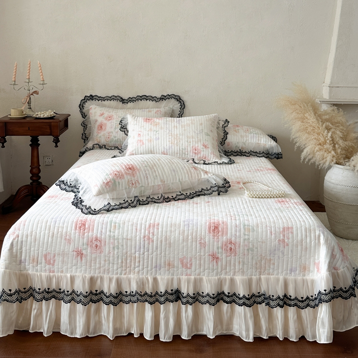 恋尚 2026春夏新款全棉纯棉印花单床盖床盖单件床盖控价140起床盖三件控价175起 巴黎清梦