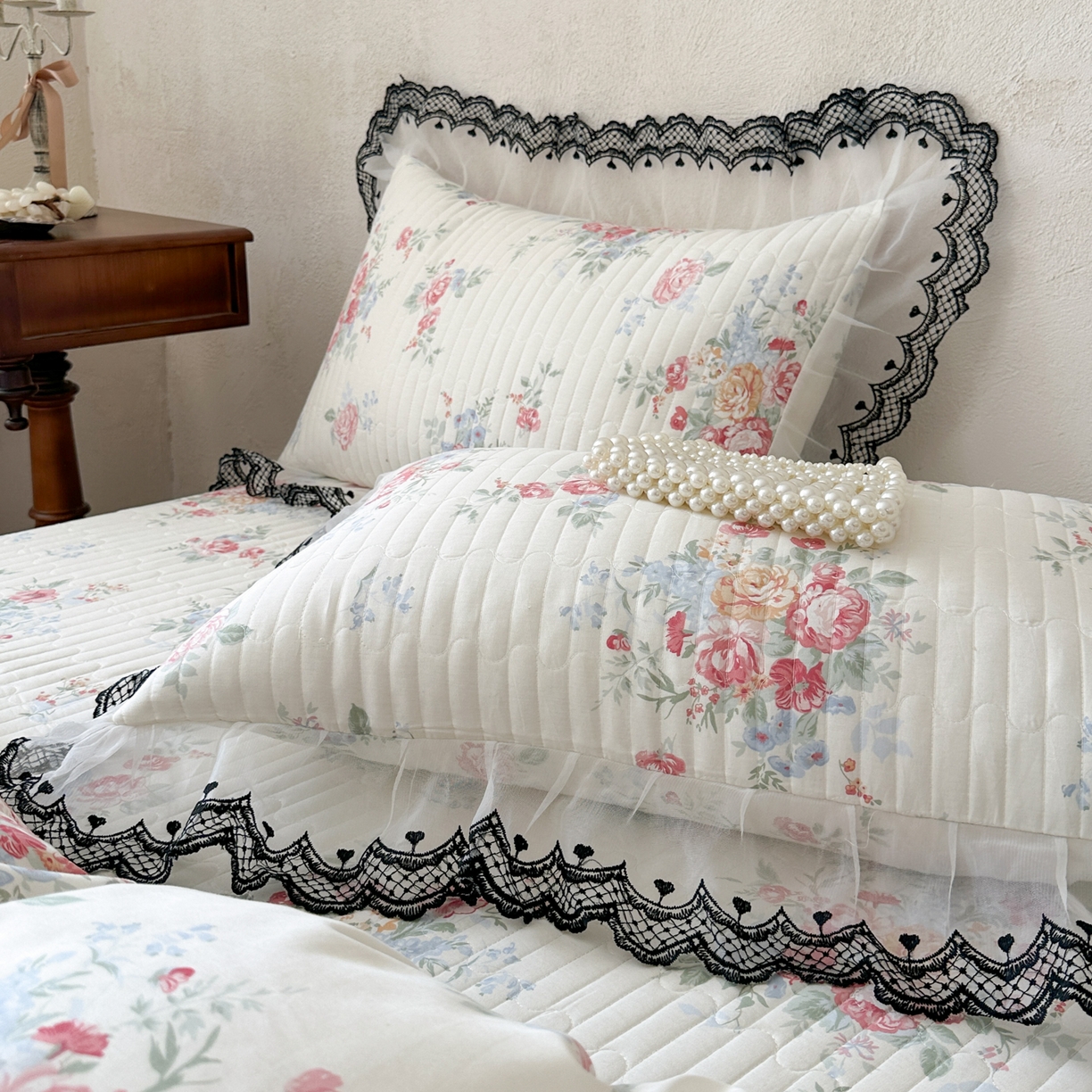 91家纺网 家纺一手货源 找家纺 恋尚 2026春夏新款全棉纯棉印花单床盖床盖单件床盖控价140起床盖三件控价175起 露梦花舍