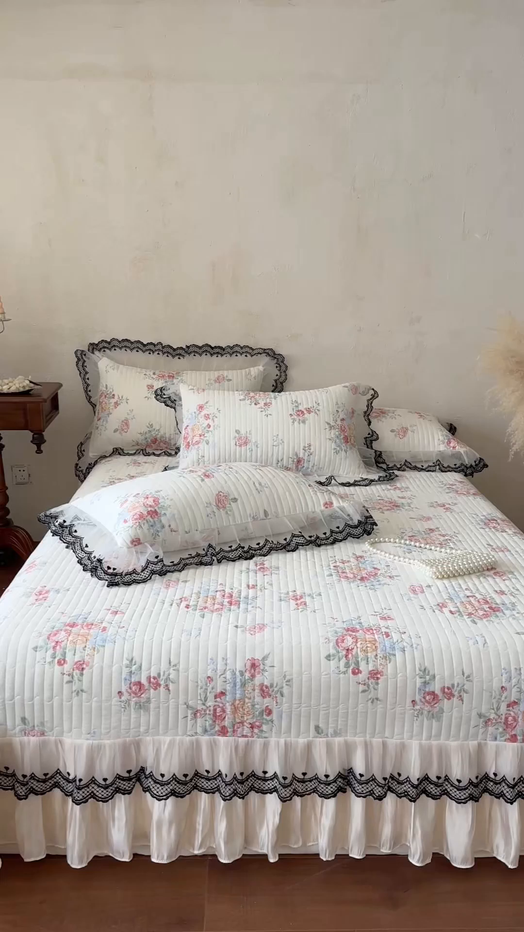 91家纺网 家纺一手货源 找家纺 恋尚 2026春夏新款全棉纯棉印花单床盖床盖单件床盖控价140起床盖三件控价175起 露梦花舍