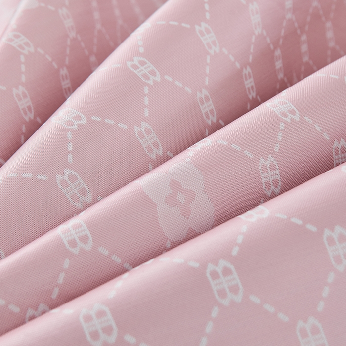 91家纺网 家纺一手货源 找家纺 小牛席业 2026春夏新款轻奢菱格提花冰丝席凉席席子空调软席 粉色