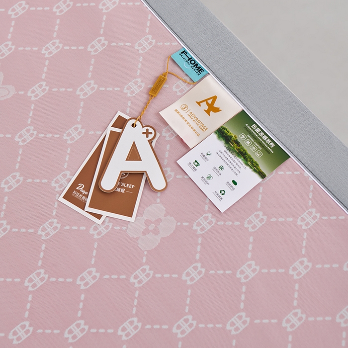 91家纺网 家纺一手货源 找家纺 小牛席业 2026春夏新款轻奢菱格提花冰丝席凉席席子空调软席 粉色