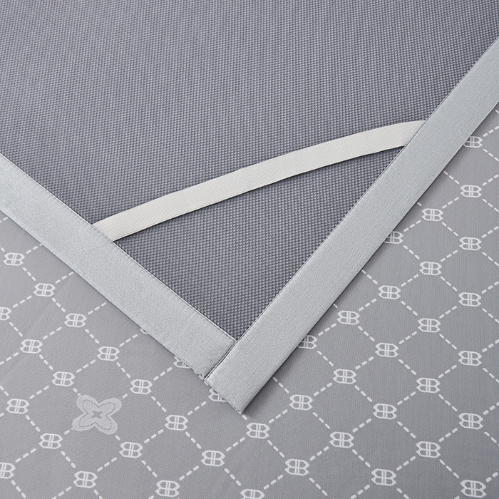 91家纺网 家纺一手货源 找家纺 小牛席业 2026春夏新款轻奢菱格提花冰丝席凉席席子空调软席 灰色