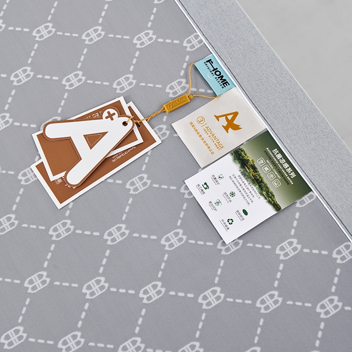 91家纺网 家纺一手货源 找家纺 小牛席业 2026春夏新款轻奢菱格提花冰丝席凉席席子空调软席 灰色