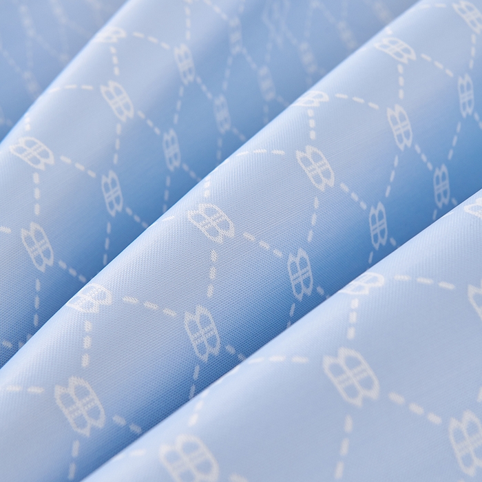 91家纺网 家纺一手货源 找家纺 小牛席业 2026春夏新款轻奢菱格提花冰丝席凉席席子空调软席 蓝色