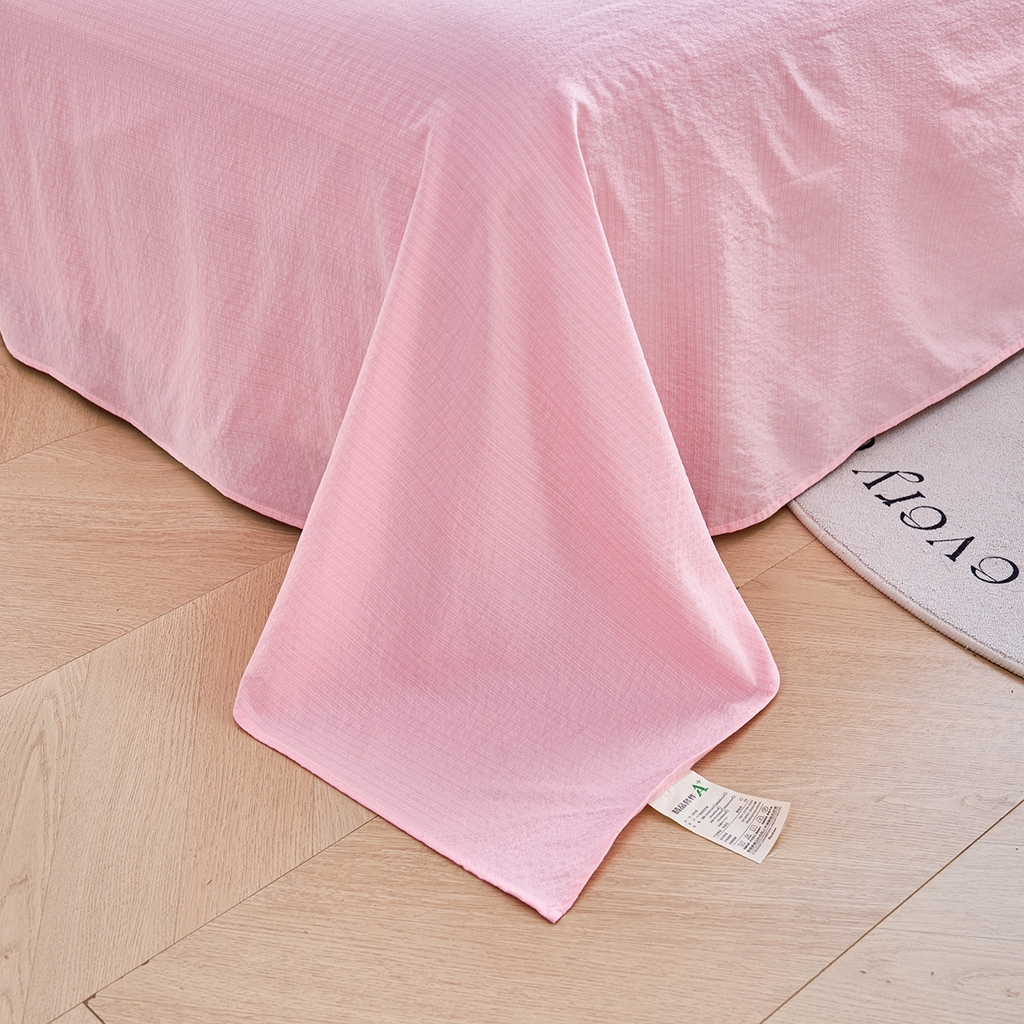 91家纺网 家纺一手货源 找家纺 钰锦珀家纺 2026春夏新款云感皱皱纱镂空花边三件套四件套 狗狗派对