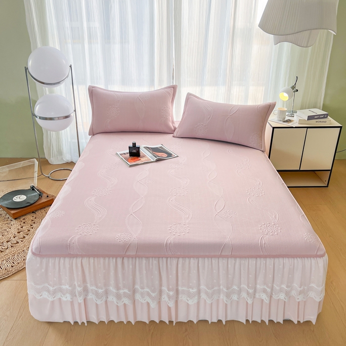 91家纺网 家纺一手货源 找家纺 库里梦家纺 2026春夏新款网红直播爆款A类锦氨深海水藻凉感被夏凉被空调被 藏青-冰蓝