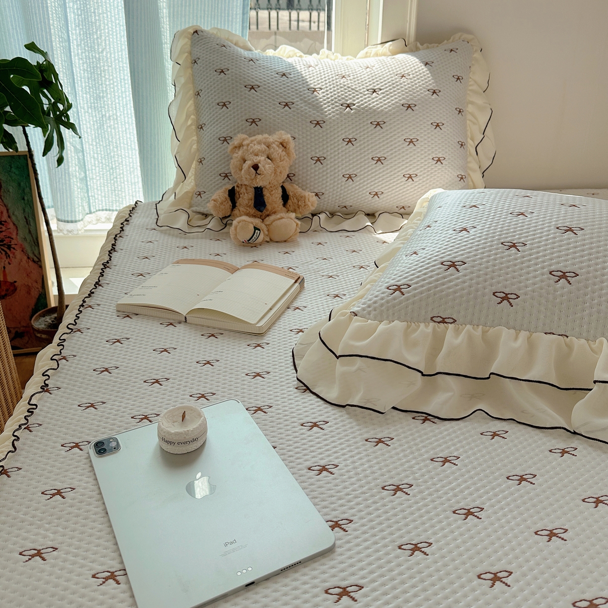 91家纺网 家纺一手货源 找家纺 （总）山茶家居-原创设计（原山茶家纺） 2026新款pe果冻提花席凉席-芭蕾结语