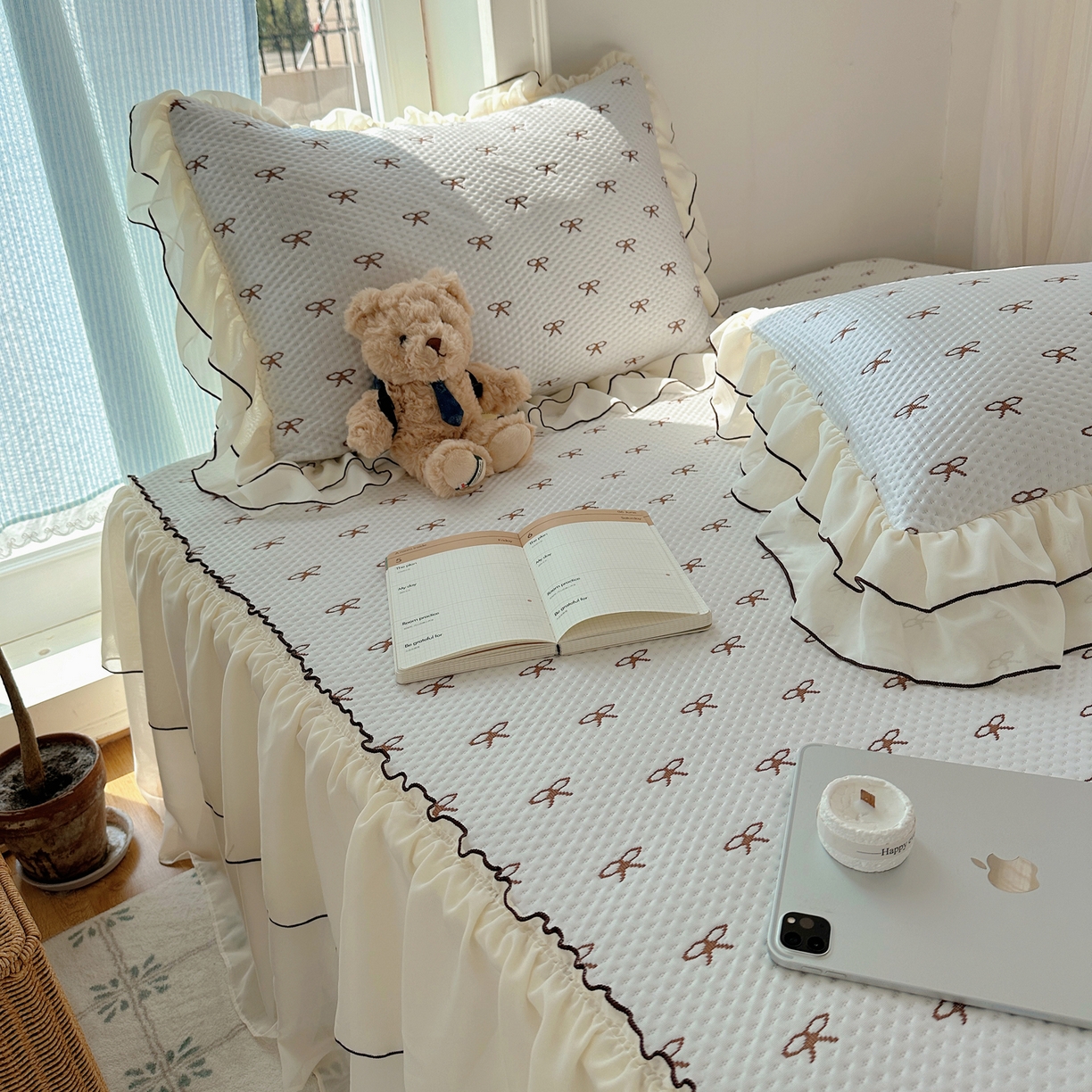 91家纺网 家纺一手货源 找家纺 （总）山茶家居-原创设计（原山茶家纺） 2026新款pe果冻提花席凉席-芭蕾结语