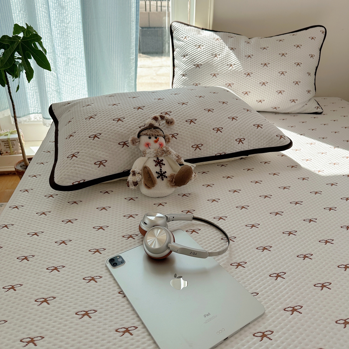 91家纺网 家纺一手货源 找家纺 山茶家居-原创设计（原山茶家纺） 2026新款pe果冻提花席凉席-芭蕾结语 芭蕾结语-咖-平铺款