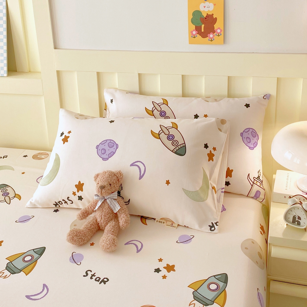 91家纺网 家纺一手货源 找家纺 （总）春皖家纺 2026新款全棉老粗布普通款单枕套枕套单件