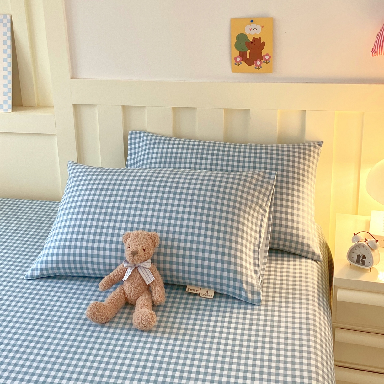 91家纺网 家纺一手货源 找家纺 （总）春皖家纺 2026新款全棉老粗布普通款单枕套枕套单件