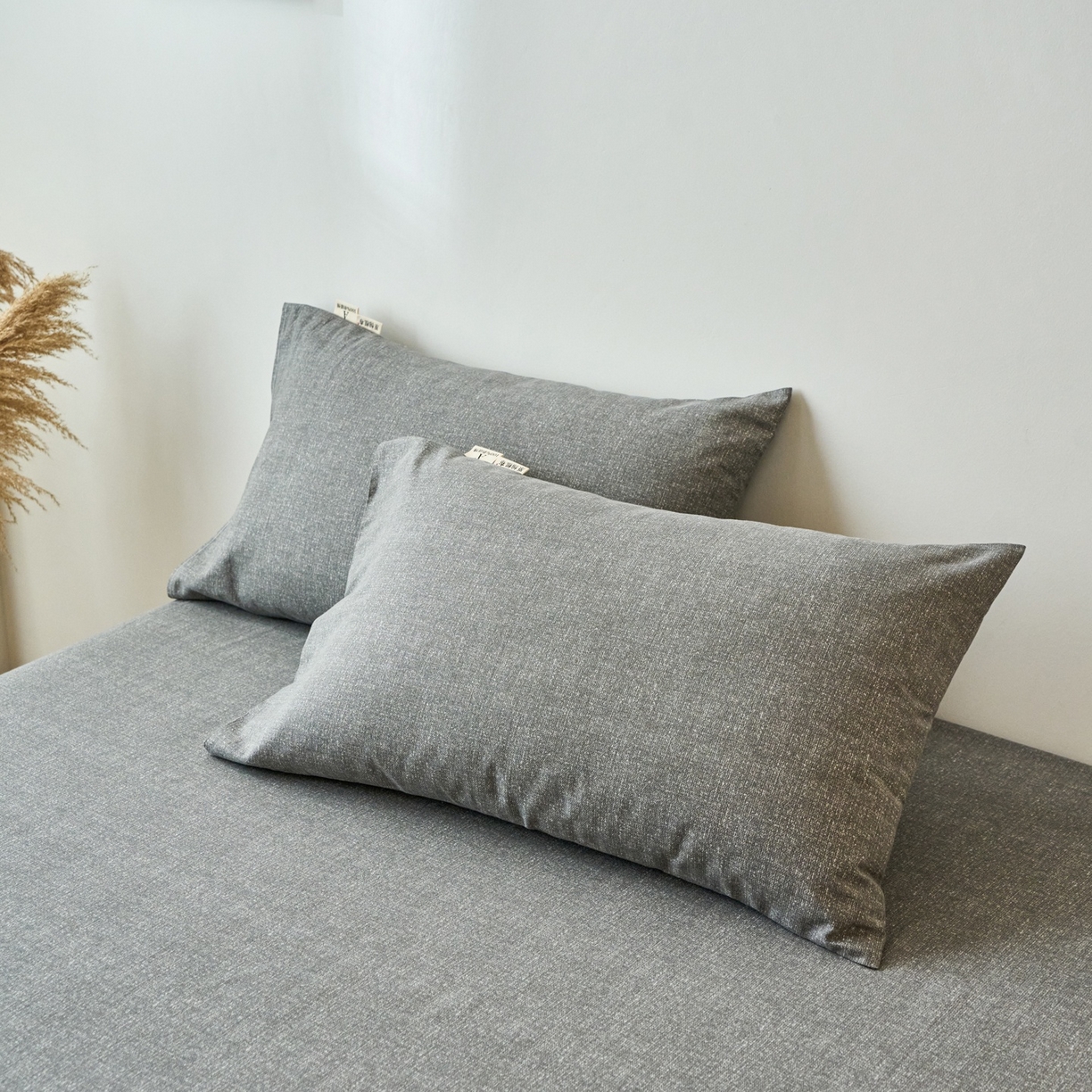 91家纺网 家纺一手货源 找家纺 （总）春皖家纺 2026新款全棉老粗布普通款单枕套枕套单件