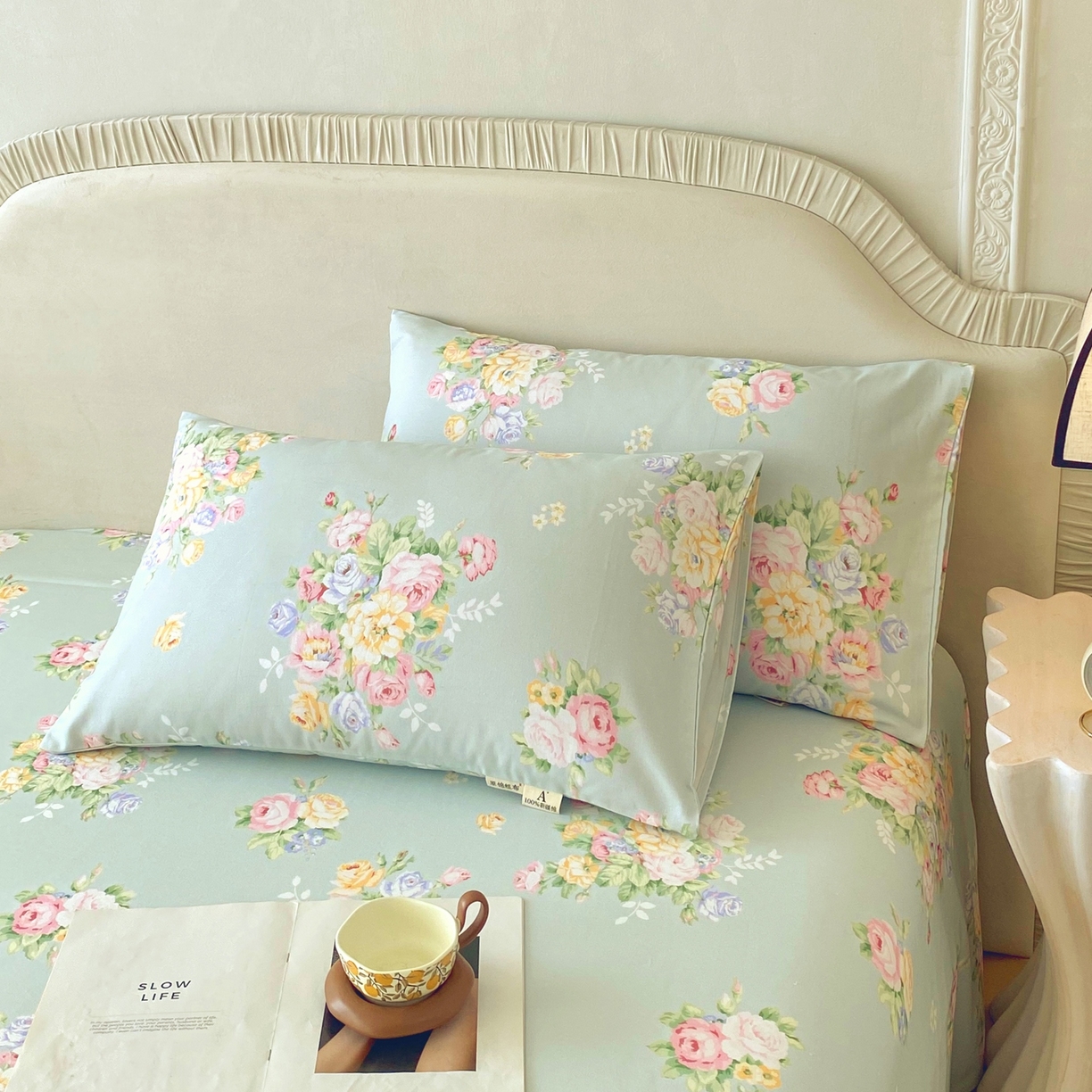 91家纺网 家纺一手货源 找家纺 （总）春皖家纺 2026新款全棉老粗布普通款单枕套枕套单件