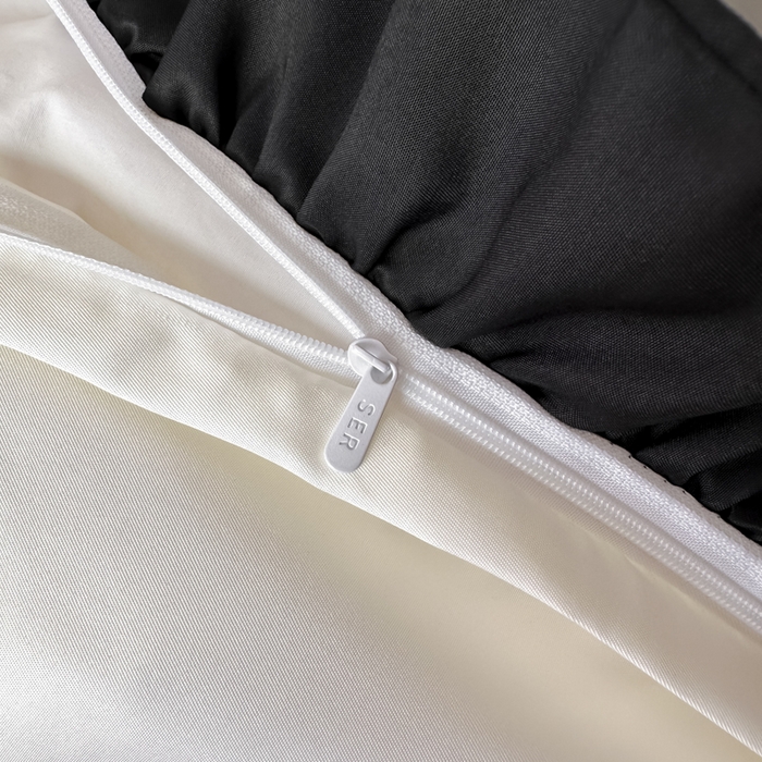 91家纺网 家纺一手货源 找家纺 首尔家纺 2026新款水洗真丝拼接款豹纹提花四件套 豹纹-米白