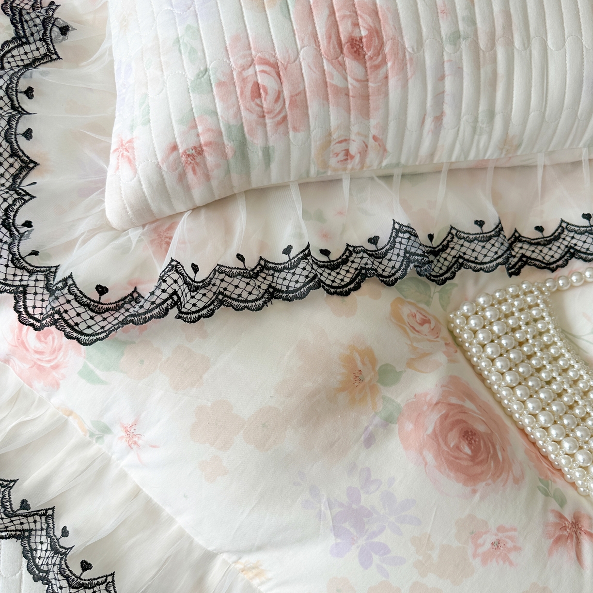 91家纺网 家纺一手货源 找家纺 （总）恋尚 2026春夏新款全棉纯棉印花床盖四件套 四件套控价300起