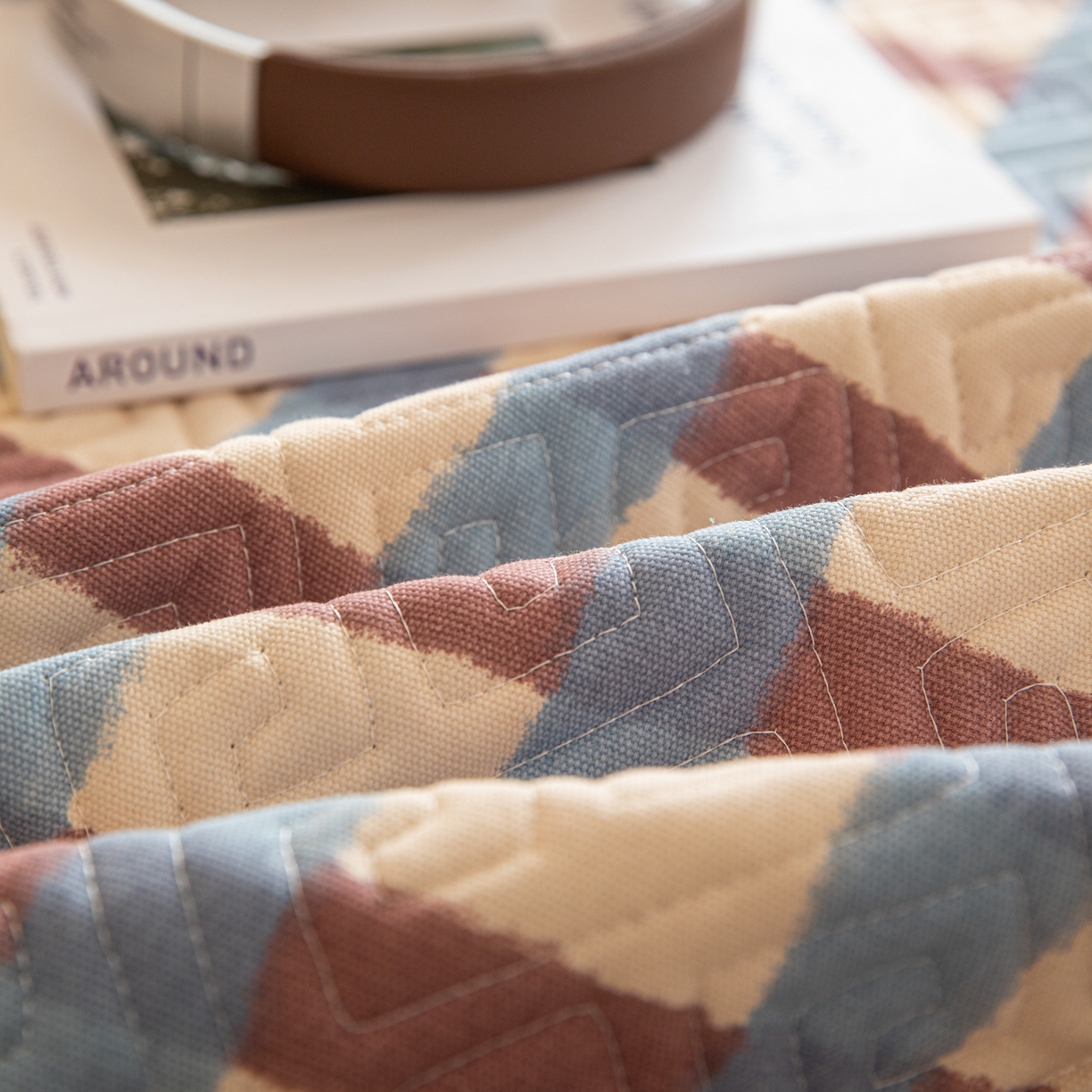 91家纺网 家纺一手货源 找家纺 （总）简宜家居（朝初家纺） 2026新款纯棉老粗布夏季凉席席子