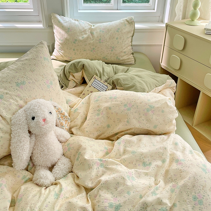 91家纺网 家纺一手货源 找家纺 （总）梦卓家纺 2026新款云感木棉双层纱单品被套