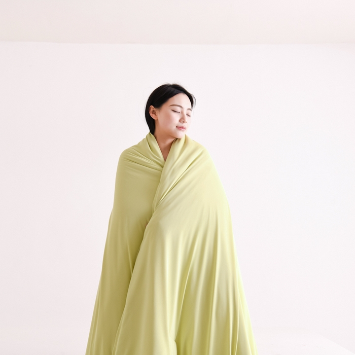 91家纺网 家纺一手货源 找家纺 圣尔雅家纺 2026新款星球深睡控温夏被Pro3.0夏季空调被可机洗夏凉被空调被免被套夏被子 竹青黄