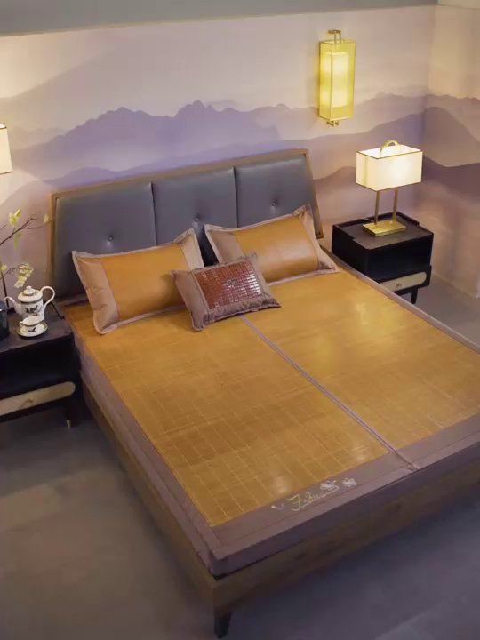 91家纺网 家纺一手货源 找家纺 （总）宜派家纺 2026新款双面可用竹席