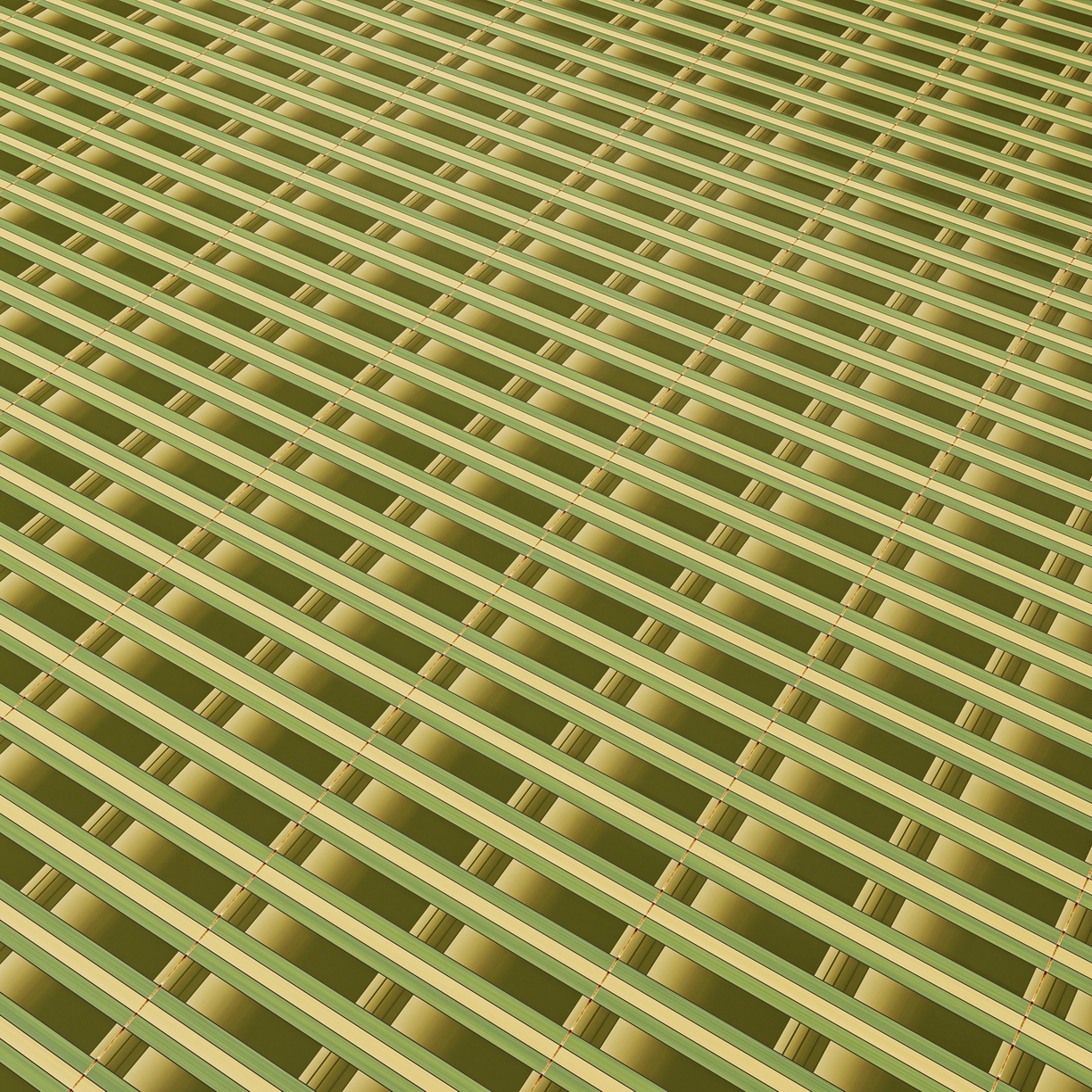 91家纺网 家纺一手货源 找家纺 宜派家纺 2026新款双面可用竹席 木纹清澜-绿