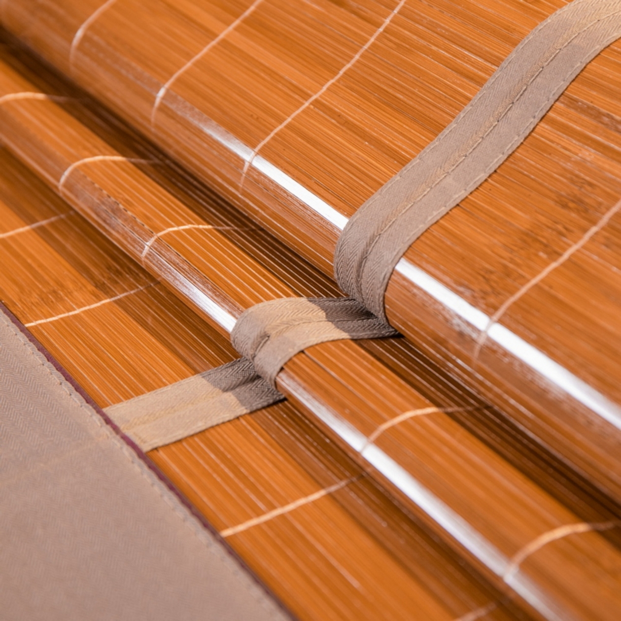 91家纺网 家纺一手货源 找家纺 宜派家纺 2026新款双面可用竹席 水磨镜面