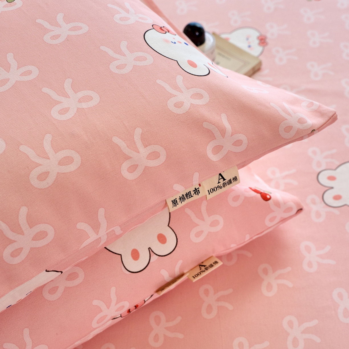 91家纺网 家纺一手货源 找家纺 春皖家纺 2026新款全棉老粗布普通款单枕套枕套单件 予光