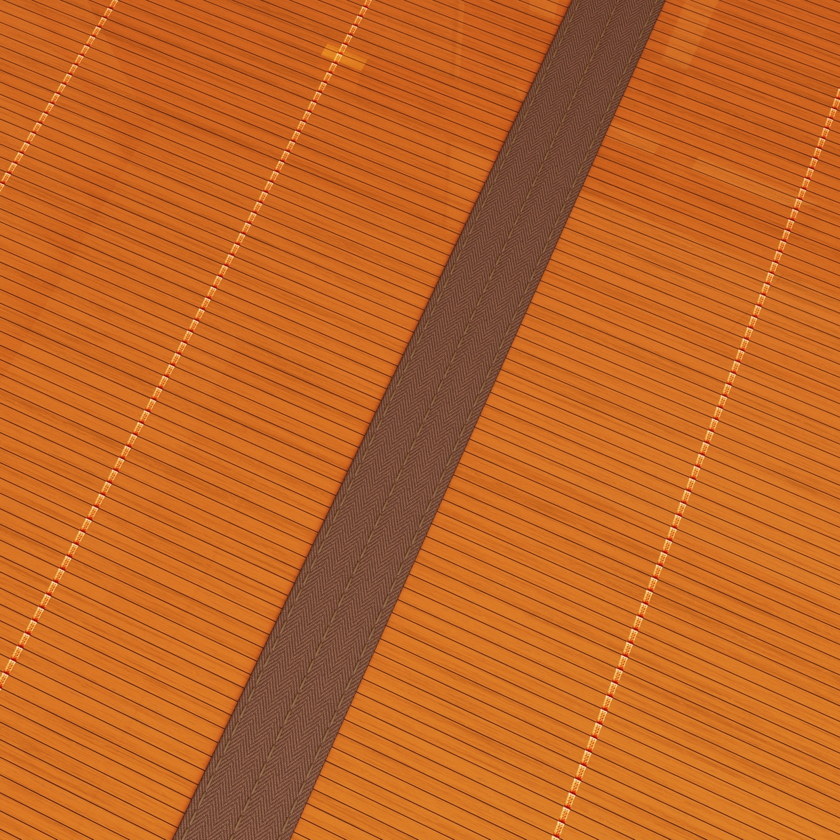 91家纺网 家纺一手货源 找家纺 宜派家纺 2026新款双面可用竹席 碳化竹影