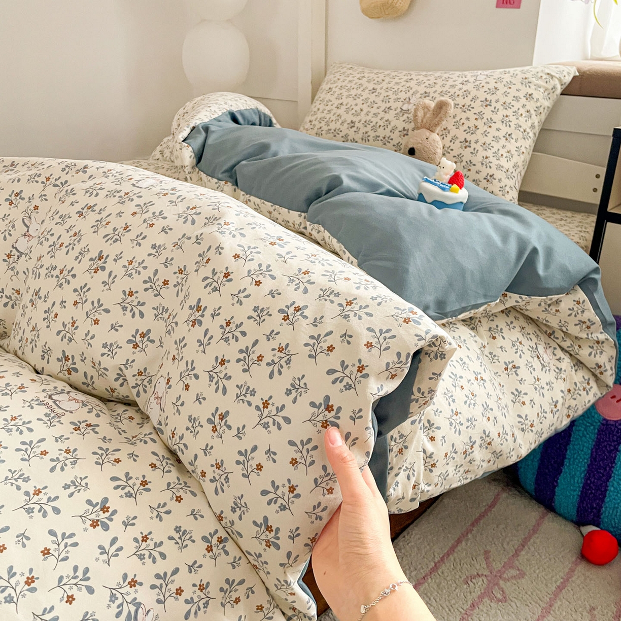 91家纺网 家纺一手货源 找家纺 （总）纽缦家纺 2026新款A类水洗棉学生套件系列