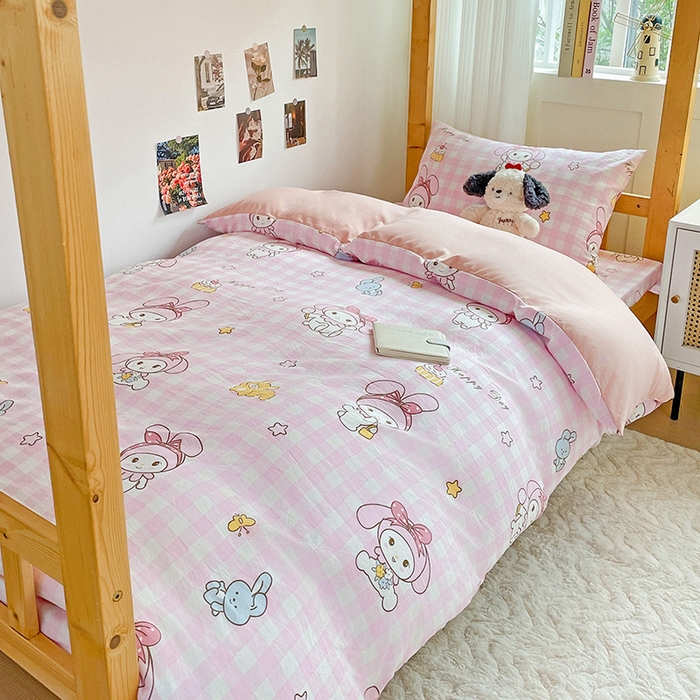 91家纺网 家纺一手货源 找家纺 （总）纽缦家纺 2026新款A类水洗棉学生套件系列