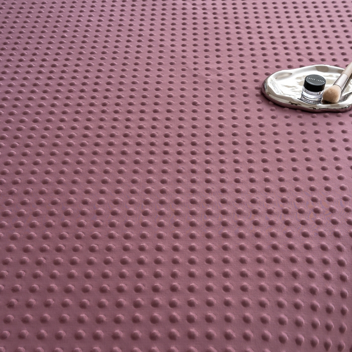 91家纺网 家纺一手货源 找家纺 默忆 2026新款3DA类直播网红热款凉感丝冰豆豆三明治复合床裙款凉席三件套 香芋紫