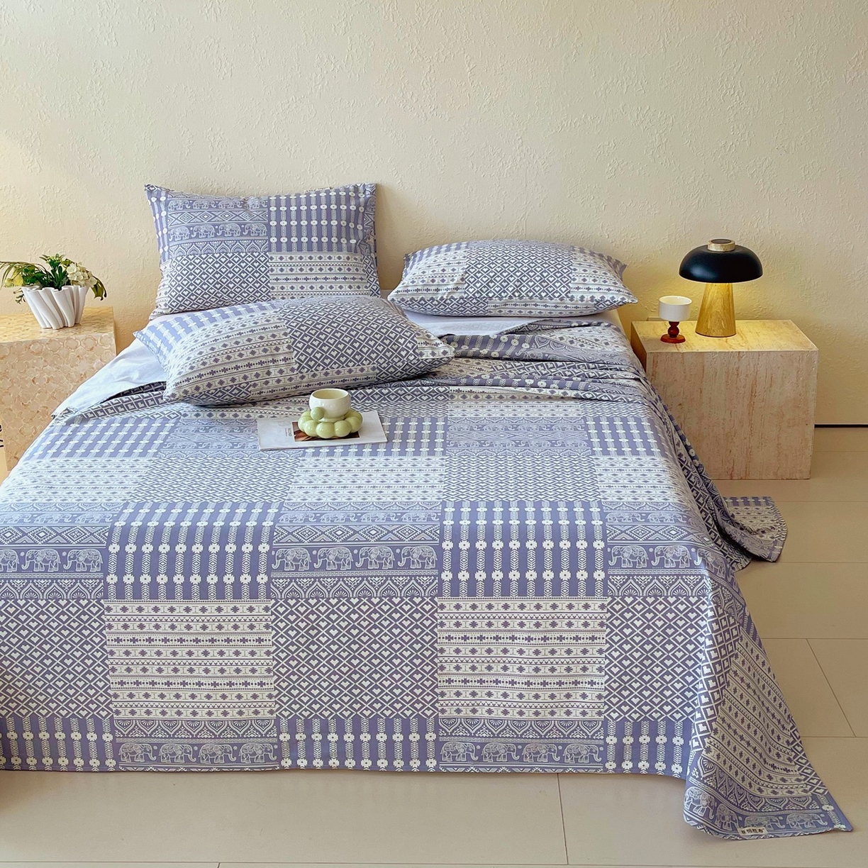 91家纺网 家纺一手货源 找家纺 （总）春皖家纺 2026新款全棉老粗布席子凉席普通款单床单床单单件