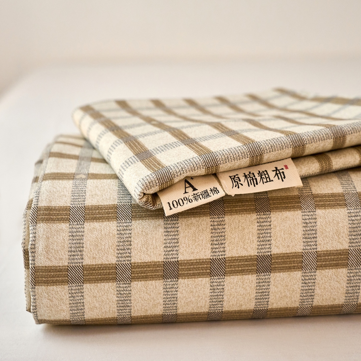 91家纺网 家纺一手货源 找家纺 （总）春皖家纺 2026新款全棉老粗布席子凉席普通款单床单床单单件