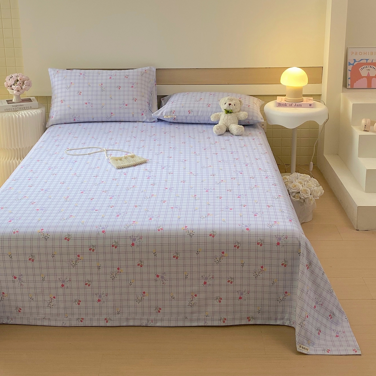 91家纺网 家纺一手货源 找家纺 （总）春皖家纺 2026新款全棉老粗布席子凉席普通款单床单床单单件