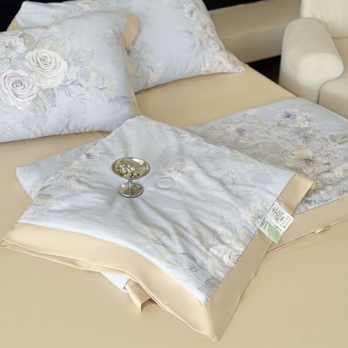 91家纺网 家纺一手货源 找家纺 （总）莱豫家纺 2026新款莱赛尔天丝夏被四件套