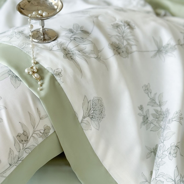 91家纺网 家纺一手货源 找家纺 莱豫家纺 2026新款莱赛尔天丝夏被四件套 源序