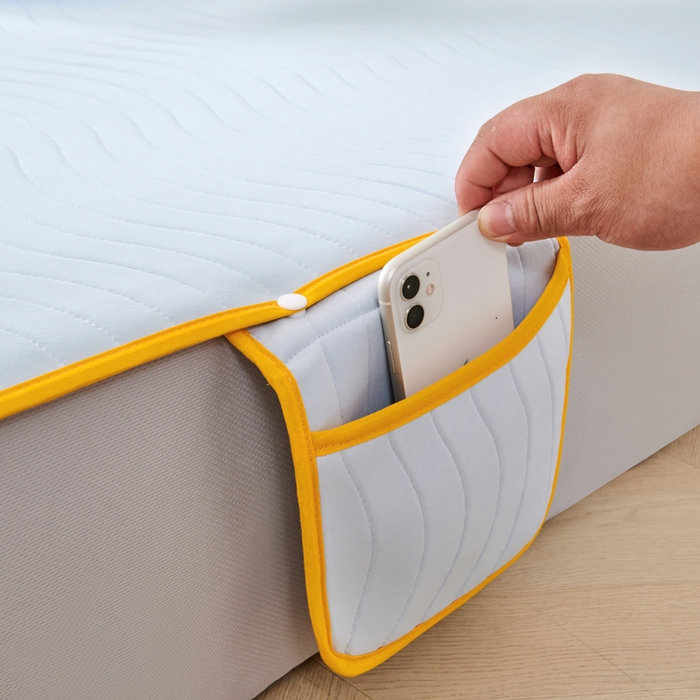 91家纺网 家纺一手货源 找家纺 （总）CINNY馨宜 2026新款锦纶瞬间凉感凉席床笠 凉感丝凉感床笠 凉感席凉席三件套