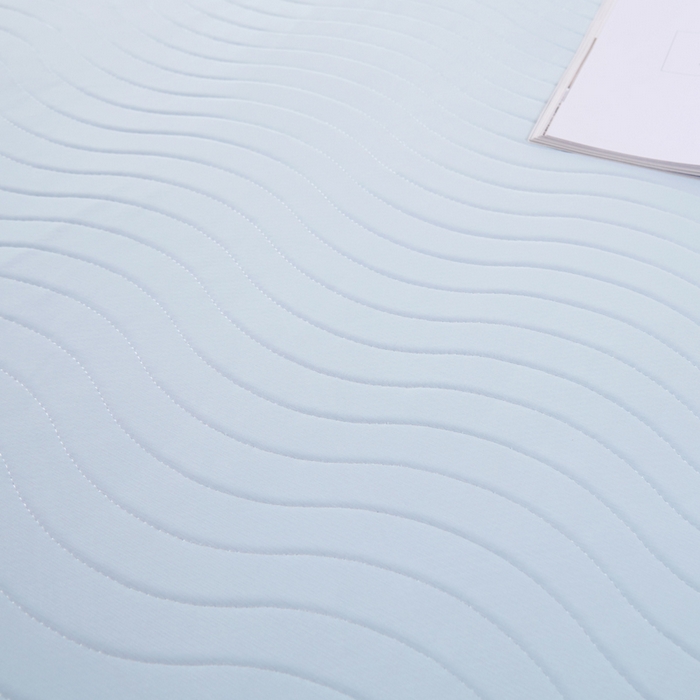 91家纺网 家纺一手货源 找家纺 CINNY馨宜 2026新款锦纶瞬间凉感凉席床笠 蓝色