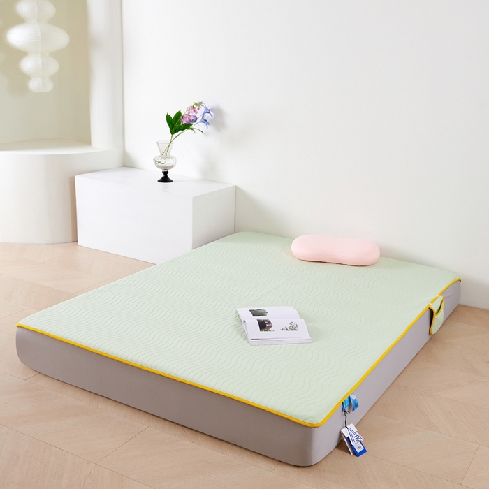 CINNY馨宜 2026新款锦纶瞬间凉感凉席床笠 绿色