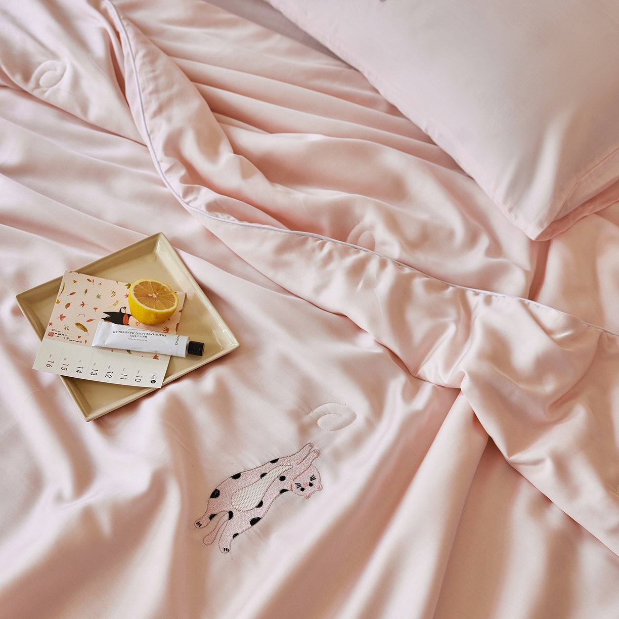 91家纺网 家纺一手货源 找家纺 （总）风向标家纺 2026新款50天丝大豆棉夏被-萌宠甜夏系列