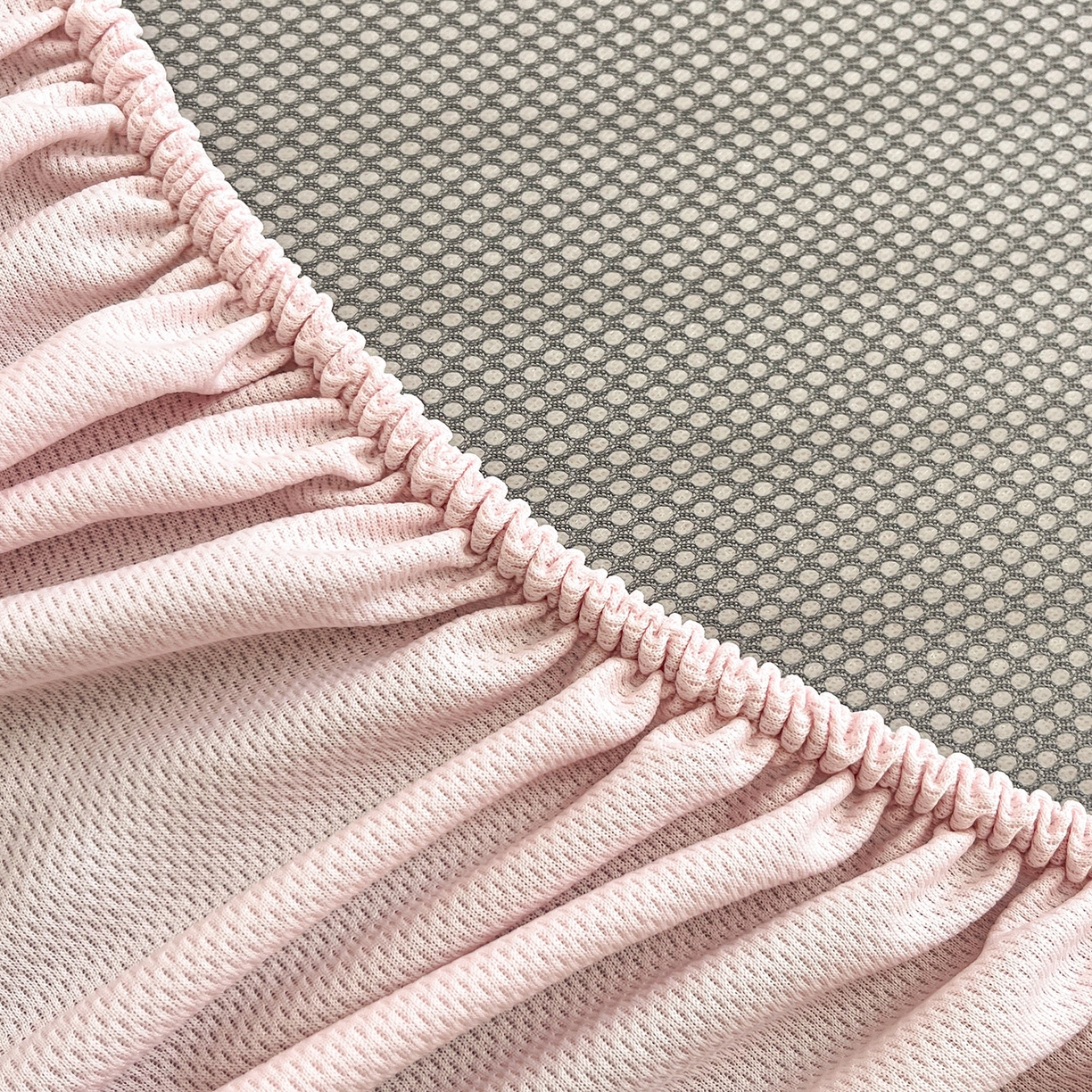 91家纺网 家纺一手货源 找家纺 （总）蓝邻家纺 2026新款PE提花三丽鸥毛巾绣凉席床笠