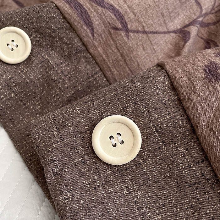 91家纺网 家纺一手货源 找家纺 圣比熊 2026新款A类夏天原麻纽扣加厚夏被宿舍双人床仿亚麻被子被芯 素锦