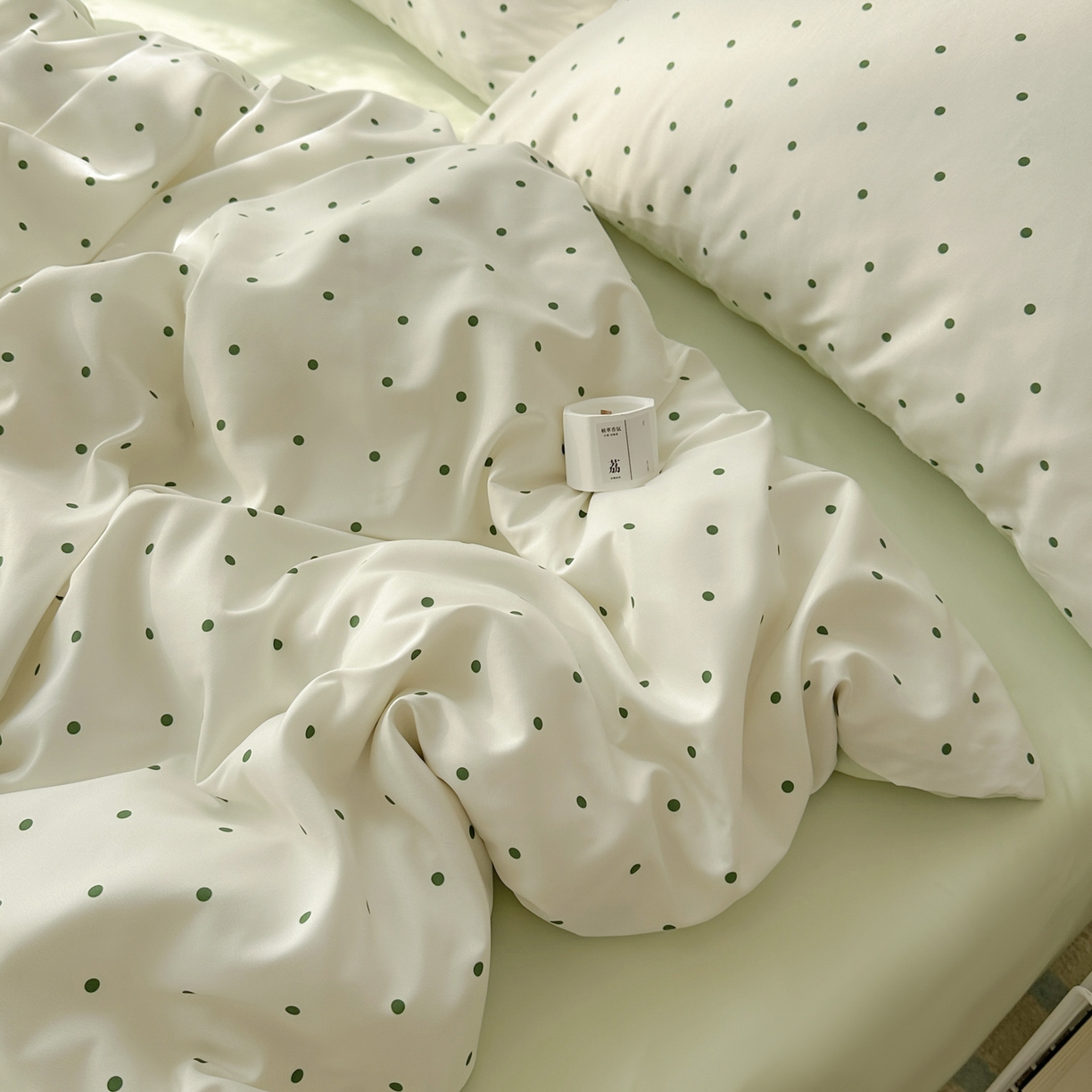 91家纺网 家纺一手货源 找家纺 （总）老K (原美阁） 2026新款小清新冰丝四件套简约款水洗真丝四件套学生宿舍三件套