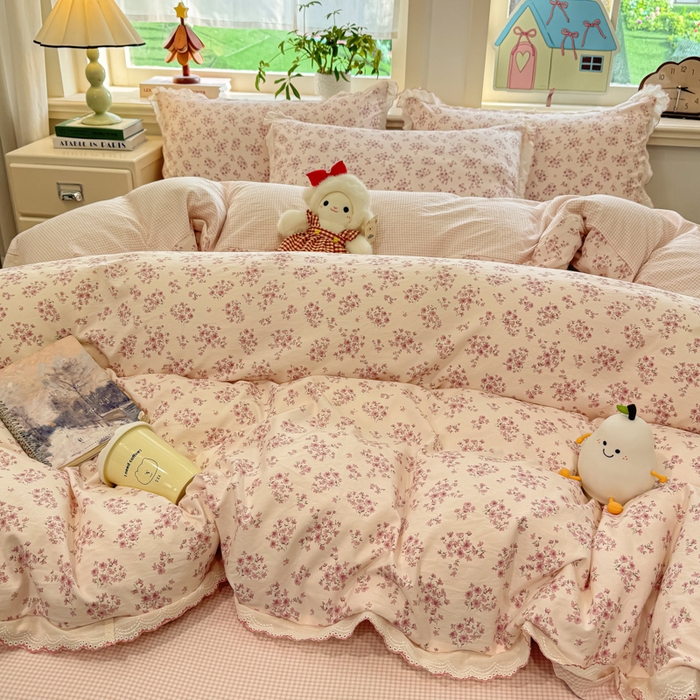 91家纺网 家纺一手货源 找家纺 （总）漫仙阁家纺 2026新款云感泡芙棉四件套