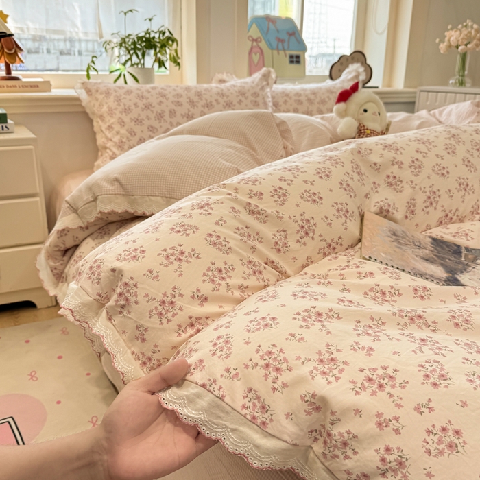 91家纺网 家纺一手货源 找家纺 （总）漫仙阁家纺 2026新款云感泡芙棉四件套