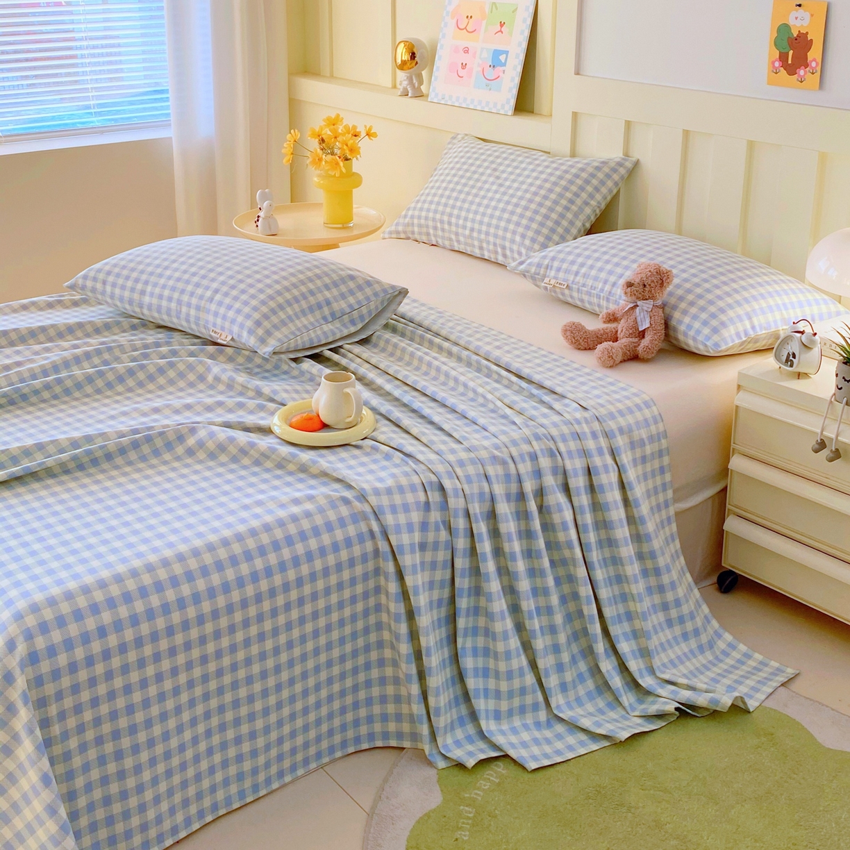 91家纺网 家纺一手货源 找家纺 春皖家纺 2026新款全棉老粗布席子凉席普通款单床单床单单件 西木