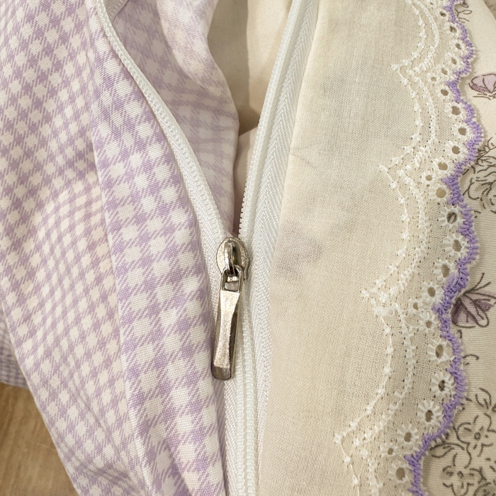 91家纺网 家纺一手货源 找家纺 漫仙阁家纺 2026新款云感泡芙棉四件套 巴黎春天