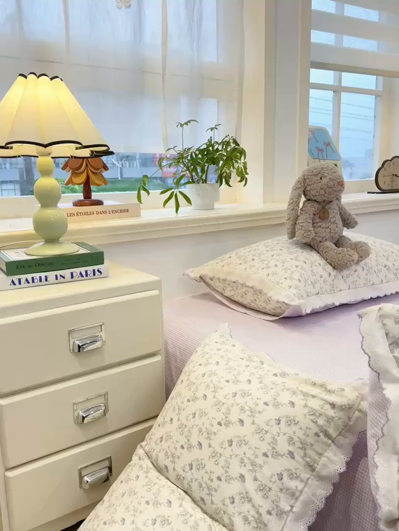 91家纺网 家纺一手货源 找家纺 漫仙阁家纺 2026新款云感泡芙棉四件套 巴黎春天