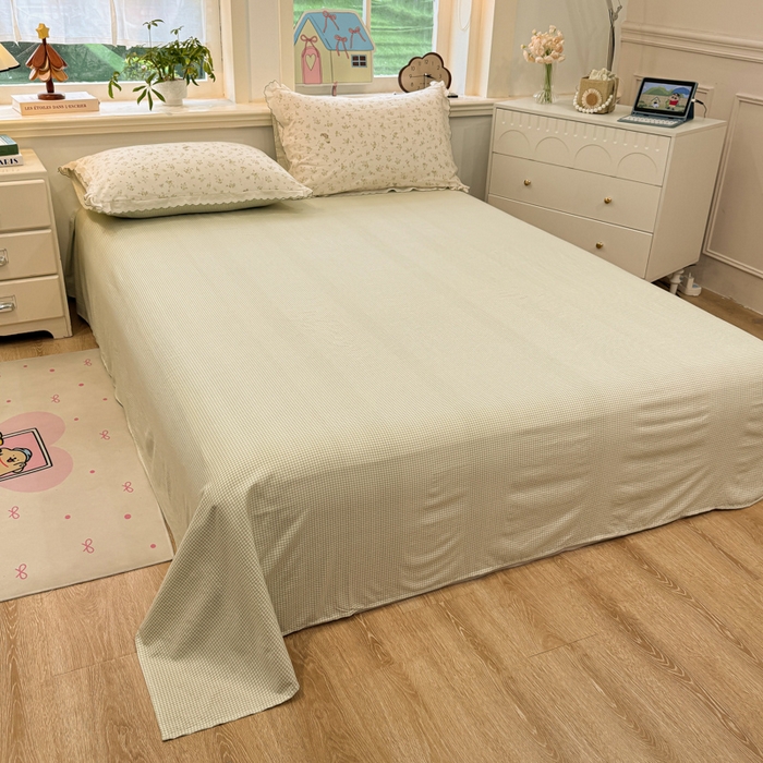 91家纺网 家纺一手货源 找家纺 漫仙阁家纺 2026新款云感泡芙棉四件套 春妮