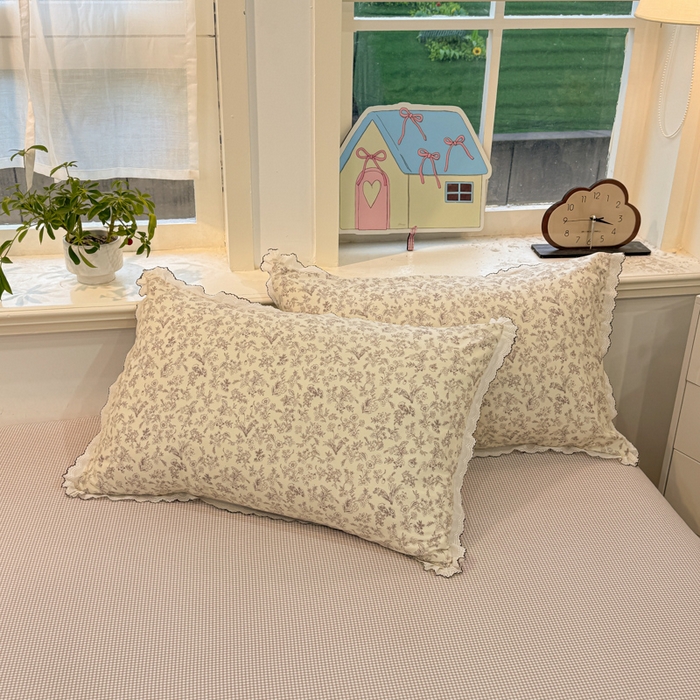 91家纺网 家纺一手货源 找家纺 漫仙阁家纺 2026新款云感泡芙棉四件套 简韵