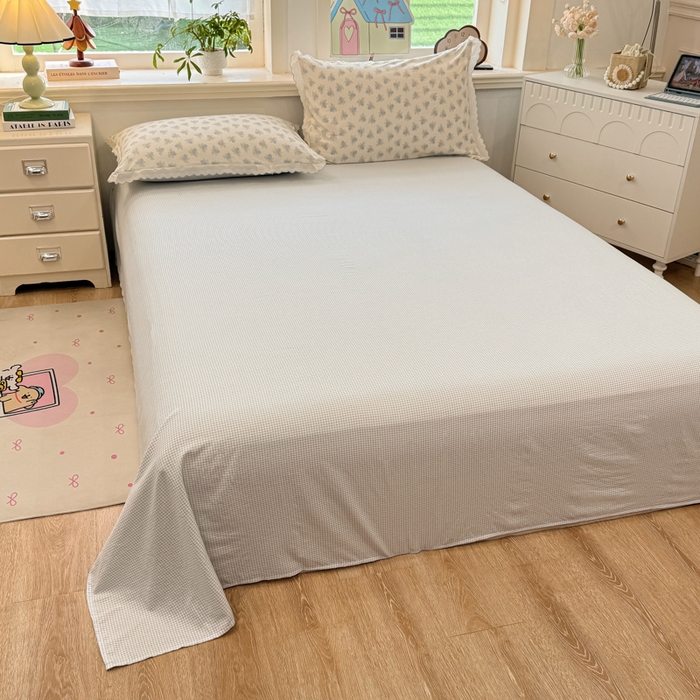 91家纺网 家纺一手货源 找家纺 漫仙阁家纺 2026新款云感泡芙棉四件套 兰黛